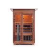 2 Person Rustic Canadian Cedar Sauna by Enlighten Infrared Saunas