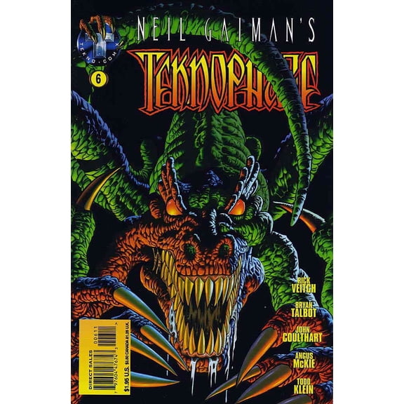 Teknophage (Neil Gaiman's ) #6 VF ; Tekno Comic Book