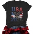thumbnail image 7 of Busydd Womens T Shirts Trendy Crew Neck Soccer Graphic Tees Casual Summer Versatile Short Sleeve Going Out Tops XL, 7 of 7