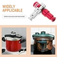 thumbnail image 2 of 2-Pack Pressure Cooker Float Valve Replacement Set for Home Cookers, Floating Valve Accessories, 2 of 6
