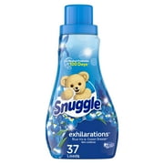 PR Snuggle Exhilarations Liquid Fabric Softener, Blue Iris & Ocean Breeze, 32 Ounce, 37 Loads