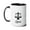 Black, variant on Libra Justice Zodiac Sign October Birthday Teacup Hot Coffee Mug 15oz