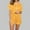 Yellow, variant on Royisotas Womens Pajamas with Pockets Pjs Comfy Button Down Turndown Collar 2 Piece Pajama Sets for Women Dressy