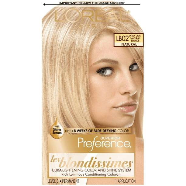 3 Pack - L'Oreal Superior Preference Les Blondissimes, LB02 Extra Light ...