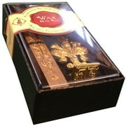 JAM Letter T Wax Seal Set, 1/Pack, Brass Stamp & Gold Wax Stick