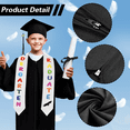 thumbnail image 3 of Alaiyaky Unisex Matte Kindergarten Graduation Gown Cap Tassel Set 2026 with Tassel for Kids, 3 of 7