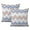 Home Life (99), variant on Blue Linen Decorative Pillow Covers - Set of 2, 16x16inch - Perfect for Modern Farmhouse and Boho Outdoor Living Room or Sofa