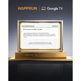 thumbnail image 2 of Proyector HAPPRUN 510G Google TV WiFi Bluetooth 4K 1080P, 2 of 9