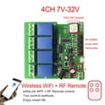 thumbnail image 3 of Sidaley Aplicación remota de relé WiFi, Control de 4 canales, módulo de interruptor de control de potencia, accesorio de pieza de repuesto Electrónica miscelánea, 3 of 6