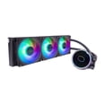 thumbnail image 2 of CoolerMaster MasterLiquid PL360 Flux RGB CPU Liquid Cooler, Black, 2 of 6
