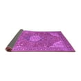thumbnail image 2 of Ahgly Company Indoor Rectangle Medallion Purple Traditional Area Rugs, 2' x 5', 2 of 4