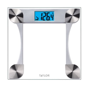 Taylor Digital Glass Weight Tracking Scale 440 Lb