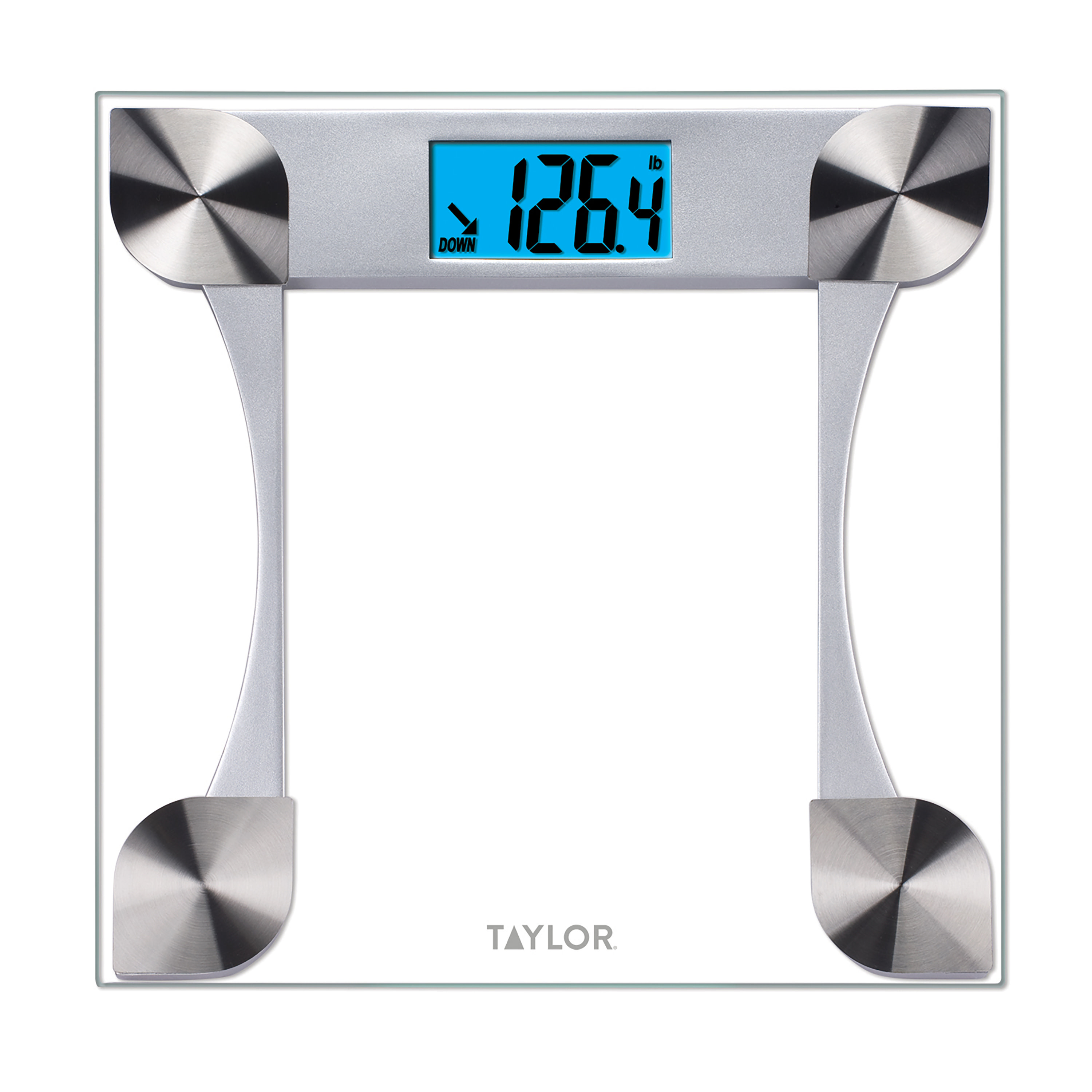 Taylor Digital Glass Weight Tracking Scale 440 Lb photo 1
