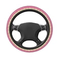 thumbnail image 3 of Fotbe Flowers Steering Wheel Cover Universal 15 in Car Accessories for Men Women,Steering Wheel Protector Comfortable Protective Case for SUV Sedan Decor, 3 of 8