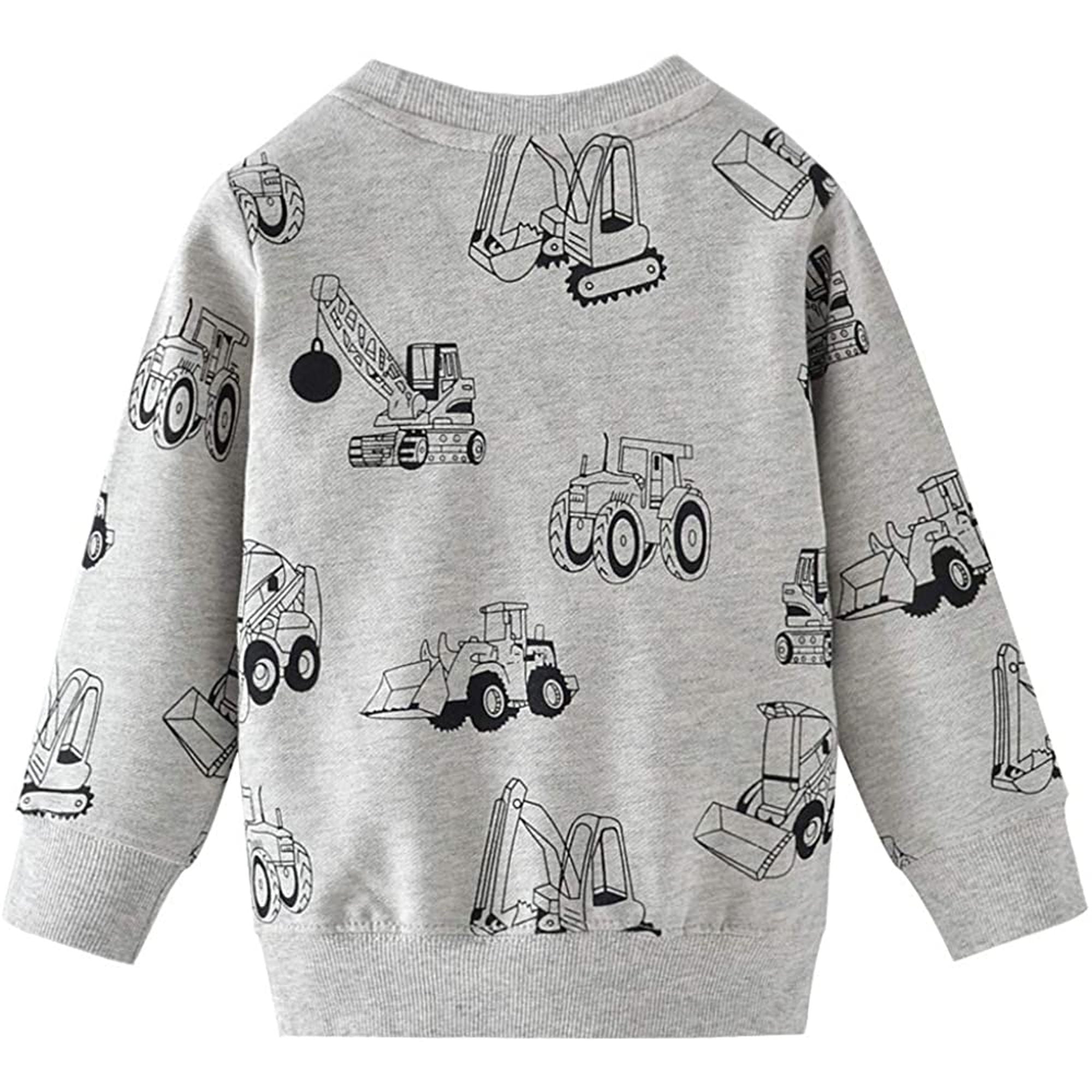 EULLA Childrens Dinosaur Cotton Sweater Jumper 92 98 104 110 116 122 