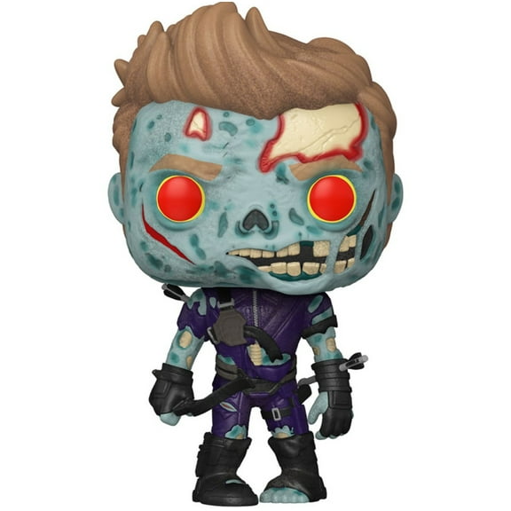 Funko Pop! Marvel Zombies – Zombie Hawkeye Bobblehead Vinyl Figure #1553