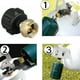 thumbnail image 3 of Scienceny Adaptador de propano Cilindro del tanque Válvula de adaptación Seguridad Larga duración Operación simple Conector del regulador de recarga Herramientas manuales Scienceny TO010425-01, 3 of 6