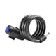 thumbnail image 5 of para bicicleta con 2 llaves, cable en espiral de 3,94 pulgadas para bicicleta de montaña, patineta, 5 of 8
