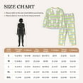 thumbnail image 4 of Vsdgher Rainbow Rabbit Pajamas Set Long Sleeve Sleepwear Womens Button Down Nightwear Pj Sets-Large, 4 of 7