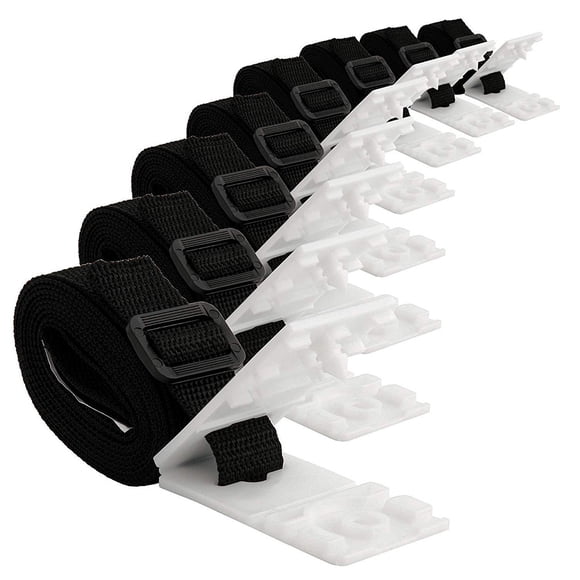 Soidarity Juego de carretes para cubierta de piscina, carrete de almacenamiento, cubierta solar para piscina, accesorio de rodillo, Kit de Clip Deportes acuáticos