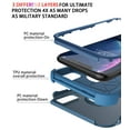 thumbnail image 5 of Diverbox Compatible for iPhone Xr Case [Shockproof] [Dropproof] [Dust-Proof],Heavy Duty Protection Phone Case Cover for Apple iPhone XR (Blue), 5 of 7