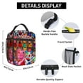 thumbnail image 6 of Cartoon Lunch Box Cute Game Lunch Bag for School Work Office Travel Picnic Hiking Beach, Waterproof Leakproof Portable Fits Most Bento Boxes, 6 of 6