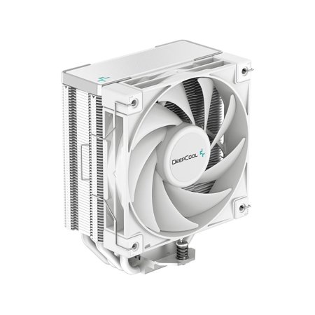 UPC: 6933412727422 | DeepCool AK400 WH Performance CPU Cooler  4 Direct Touch Copper Heat Pipes  120mm Fluid Dynamic Bearing PWM Fans  220W TDP  White