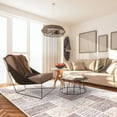 thumbnail image 5 of Junovo Washable Upgrade Area Rug Super Soft Rugs with Non-Slip Backing, for Living Room/Bedroom,5'x8',Khaki, 5 of 8