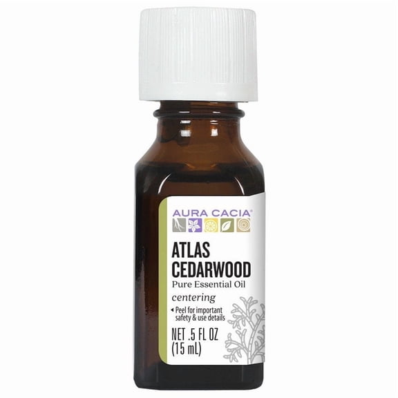 Aura Cacia Pure Essential Oil Atlas Cedarwood 5 fl oz 15 ml