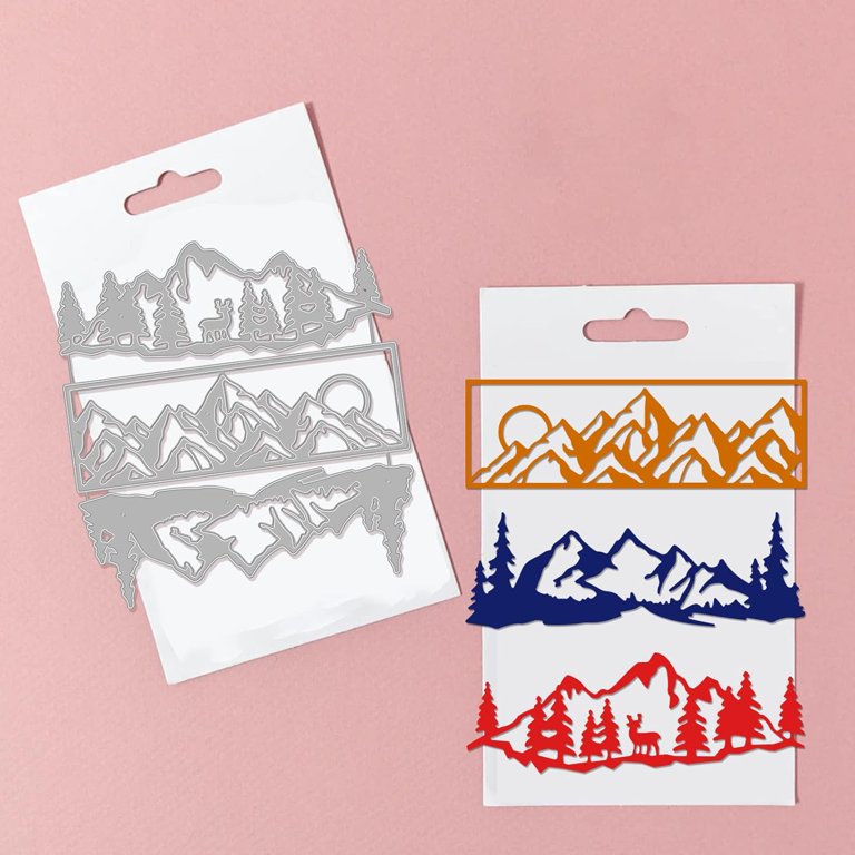 Deer Forest Metal Die Cuts - Scrapbooking & Card Making Dies, Embossing Dies For Paper Crafts, DIY Album Decoration