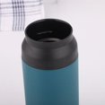 thumbnail image 5 of Taza de vacío de 350 ml, botella de acero inoxidable, taza térmica de doble pared, vaso de viaje, azul, 5 of 5