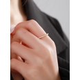 thumbnail image 2 of Cubic Zirconia Decor Silver Wedding Band For Women Bridal Wedding Fine Jewelry, 2 of 5