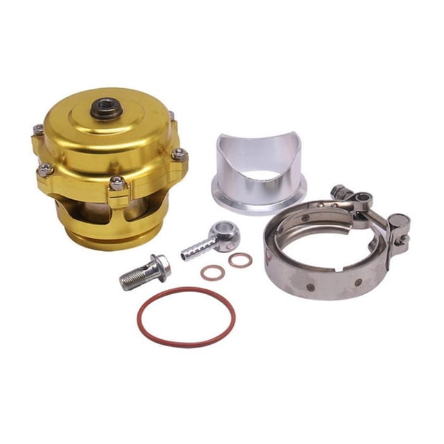 Kit de Vanne de Décharge Universelle pour Voiture, Vanne de Vidange Modifiée avec Bride, Prise de Pied de 50MM, Kit de Décharge de Pression, Facile à Installer