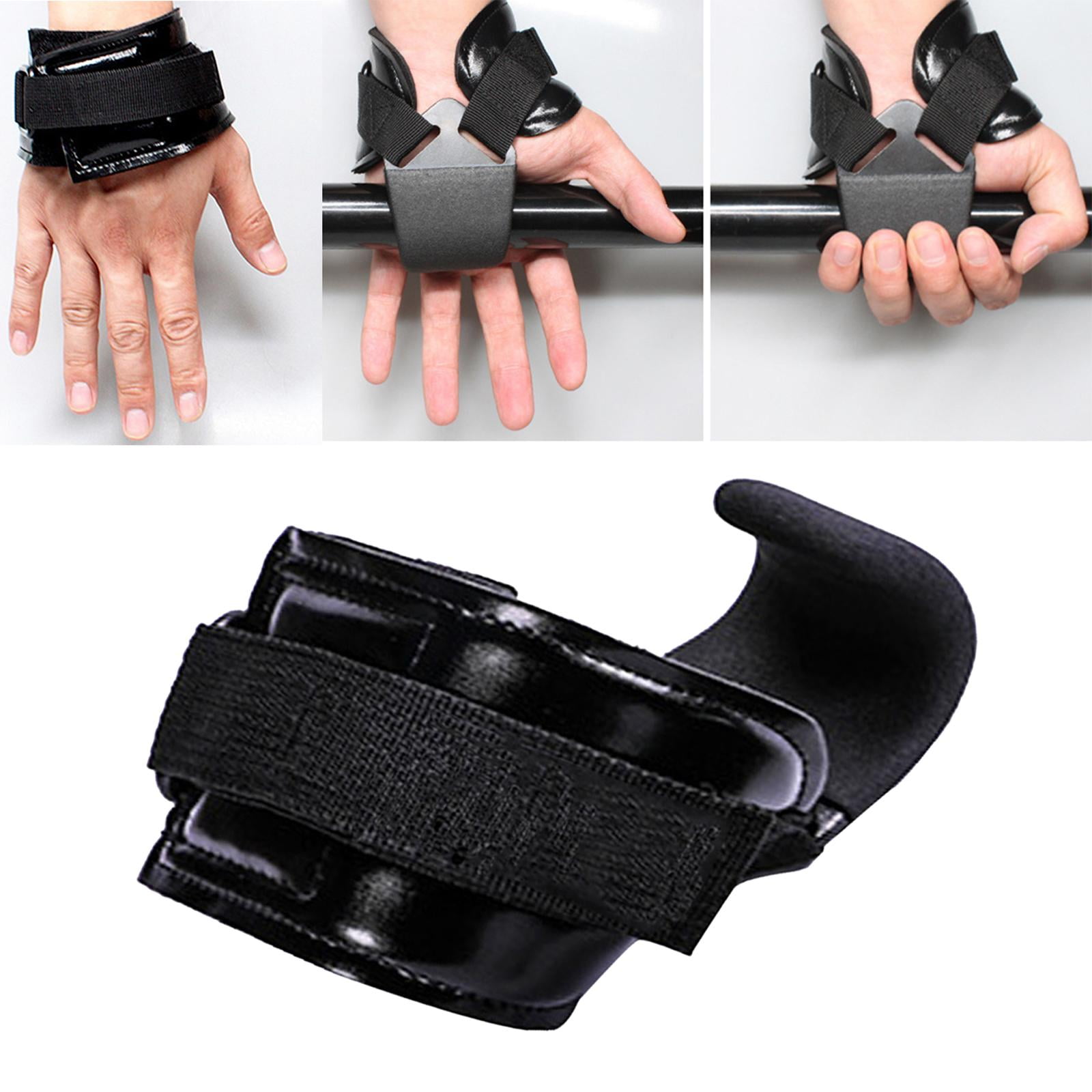 Fitness Pull Lifting Hooks Hand Grip Support The Hook for Men And Women Deadlift Powerlifting Pull Up Bar, Gym Workout Assist The Hook Black
