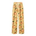 thumbnail image 3 of Pisexur Sweatpants for Men High-end Fabric Work Pants for Men,Men Printing Elastic Waist Draw Rope Pocket Full Length Pants Yellow,L, 3 of 5