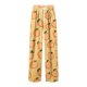 thumbnail image 3 of Pantalones largos para hombre con estampado de cintura elástica y bolsillo con cordón, pantalones largos de poliéster para hombre, 3 of 5