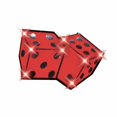 thumbnail image 1 of Dice Flashing Body Light Lapel Pins, 1 of 1