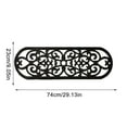 thumbnail image 3 of Furenl Rubber Stair Treads, Stair Mat Pattern Hollow Design Modern Simple Fashion Rubber Mat Anti Slip Wrought Design, 3 of 4
