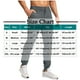 thumbnail image 3 of Pantalones largos para hombre, de color liso, informales, con botones en la cintura y bolsillos con cremallera, para exteriores, de golf, estilo corsé, de poliéster., 3 of 5