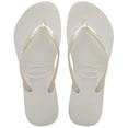 thumbnail image 2 of Sandalias Havaianas Slim Blancas para Mujer, 2 of 7