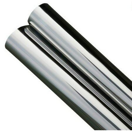 Window Tint Silver Chrome Window Film 20 X 4 Walmart Com