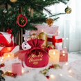 thumbnail image 4 of JeashCHAT Christmas Gift Bag Jewelry Bag Velvet Drawstring Bag Wedding Holiday Christmas Party Favors Bag Candy Gift Wrap Bag, 4 of 5