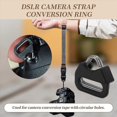 thumbnail image 5 of 10Pcs Camera Lug Ring Camera Strap Triangle Split Ring Hook, 5 of 5