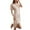 White, variant on Agkizg Women Short Sleeve Nightgown Silk Satin V-Neck Solid Color Loungewear Casual Nightdress Pajamas Soft Comfortable Sleepwear Homewear, Sizes M-2XL