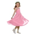 thumbnail image 3 of THDHVS Girls' Dresses,Girls Solid Fashion Sleeveless Dress Round Neck Casual Summer Formal,Dresses for Girls 10-11 Years, 3 of 10