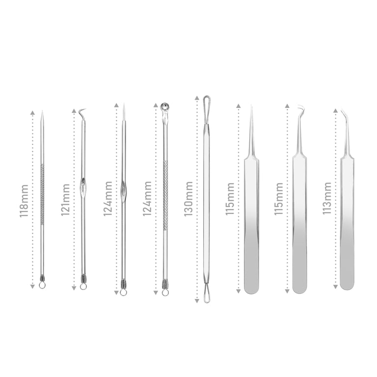 Pinkiou Blackhead Extraction Tool Kit, 8-Piece Set photo 6