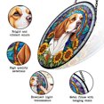 thumbnail image 4 of 89Bloom Beagle Window Hanging Stained Glass, Beagle Suncatchers for Windows Stained Glass, Stained Glass Dog suncatcher, Dog Stained Glass, 4 of 8