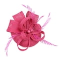 thumbnail image 6 of Retro For Horse Racing Hair Accessories Cap Flower For Dance Hairpin Top Hat Headband Headwear ROYAL BLUE, 6 of 7