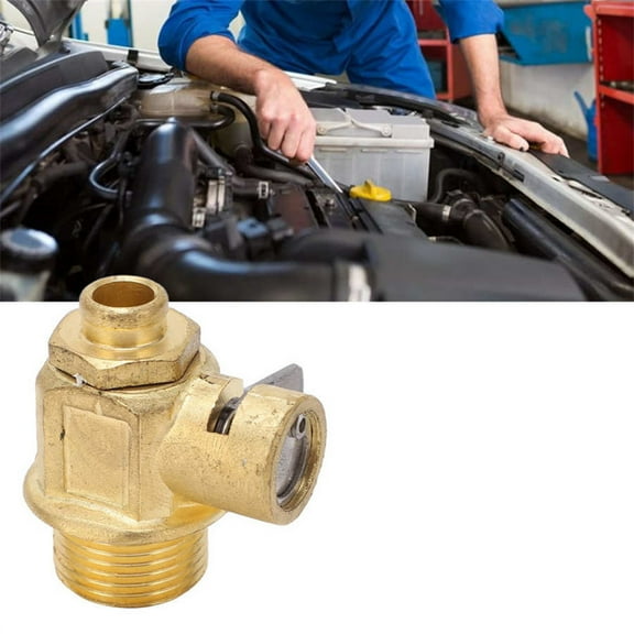 Oil Drain Valve with LC‑10 Safety Clip for Cars Light Truck Vans Car Accessories