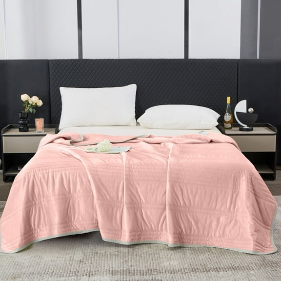 Nkmbld Bed Sheet Double Bedding Quilt Summer Cooler Quilt Suitable for All Seasons Soft Cover Quilt Full/Queen Suitable for All Ages